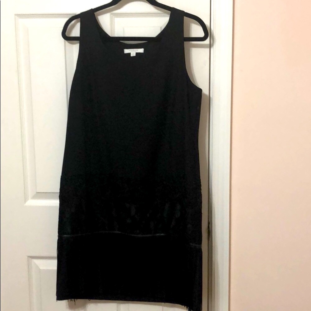 Piperlime black dress; 1920s flapper style